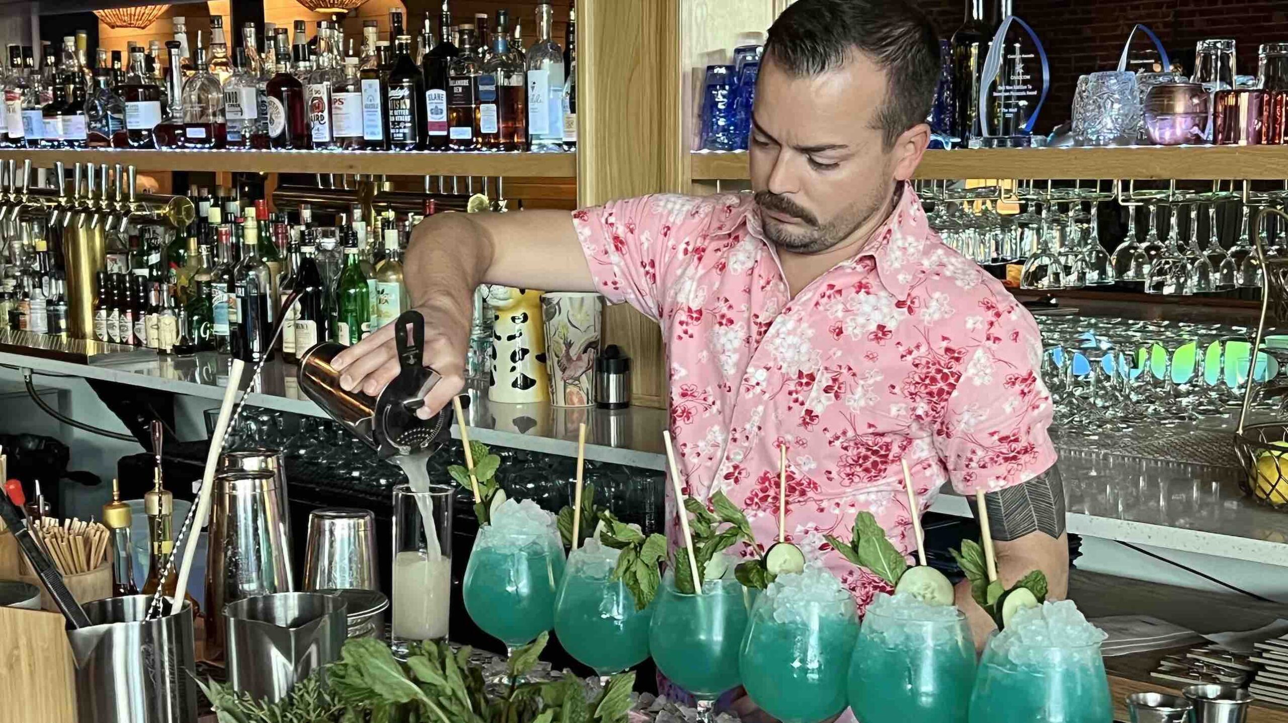 Well Cocktail Bar visit is one of the best fun things to do in Pensacola